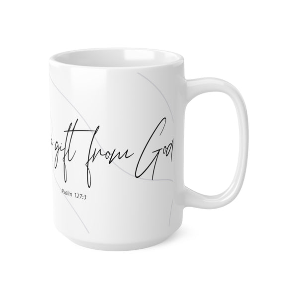 I am a gift - White Ceramic Mug, 11oz, 15oz