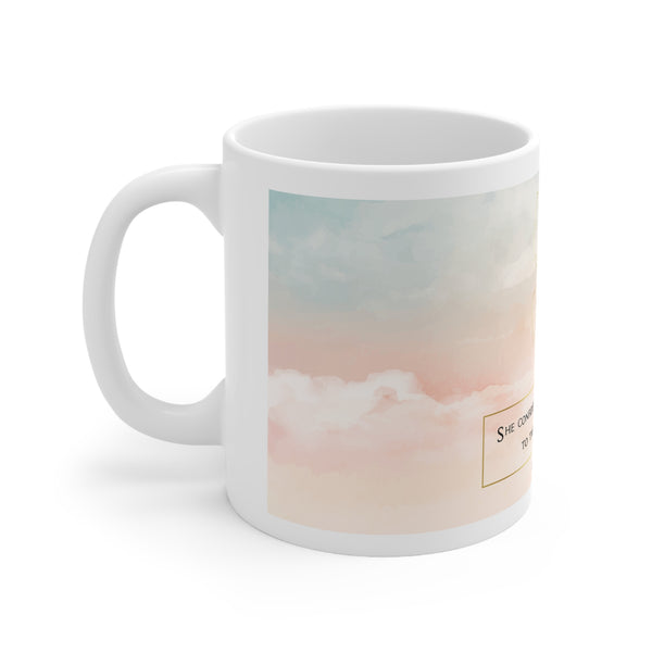 She Confidently Trusts - Ceramic Mug, 11oz, 15oz