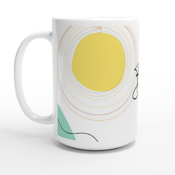 I Shine Brightly - White 15oz Ceramic Mug