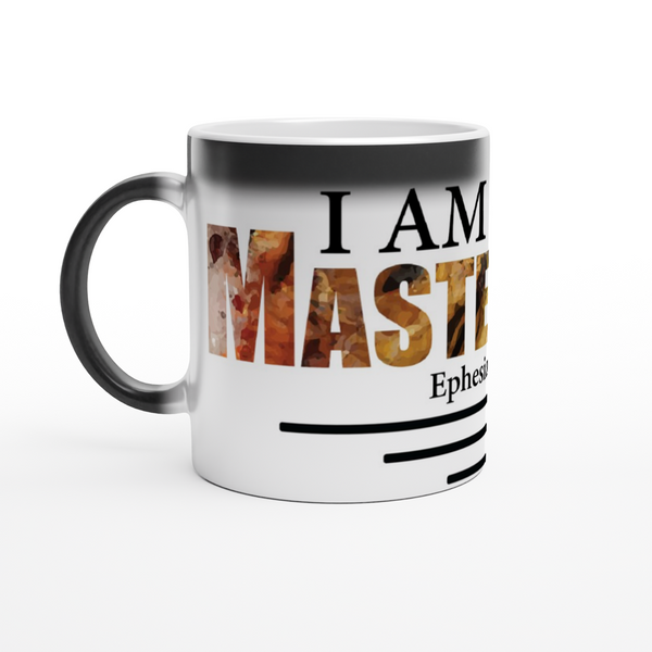 I am God's Masterpiece - 3 lines - Magic 11oz Ceramic Mug
