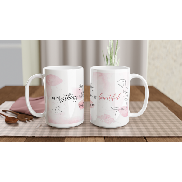 My darling - White 15oz Ceramic Mug