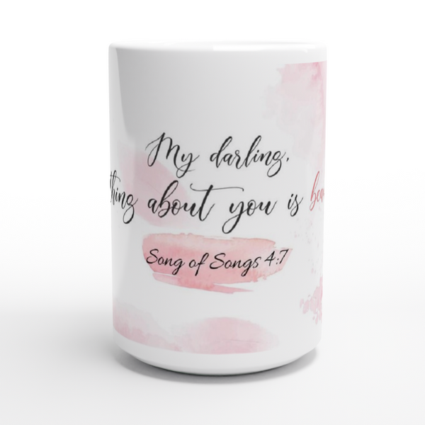 My darling - White 15oz Ceramic Mug
